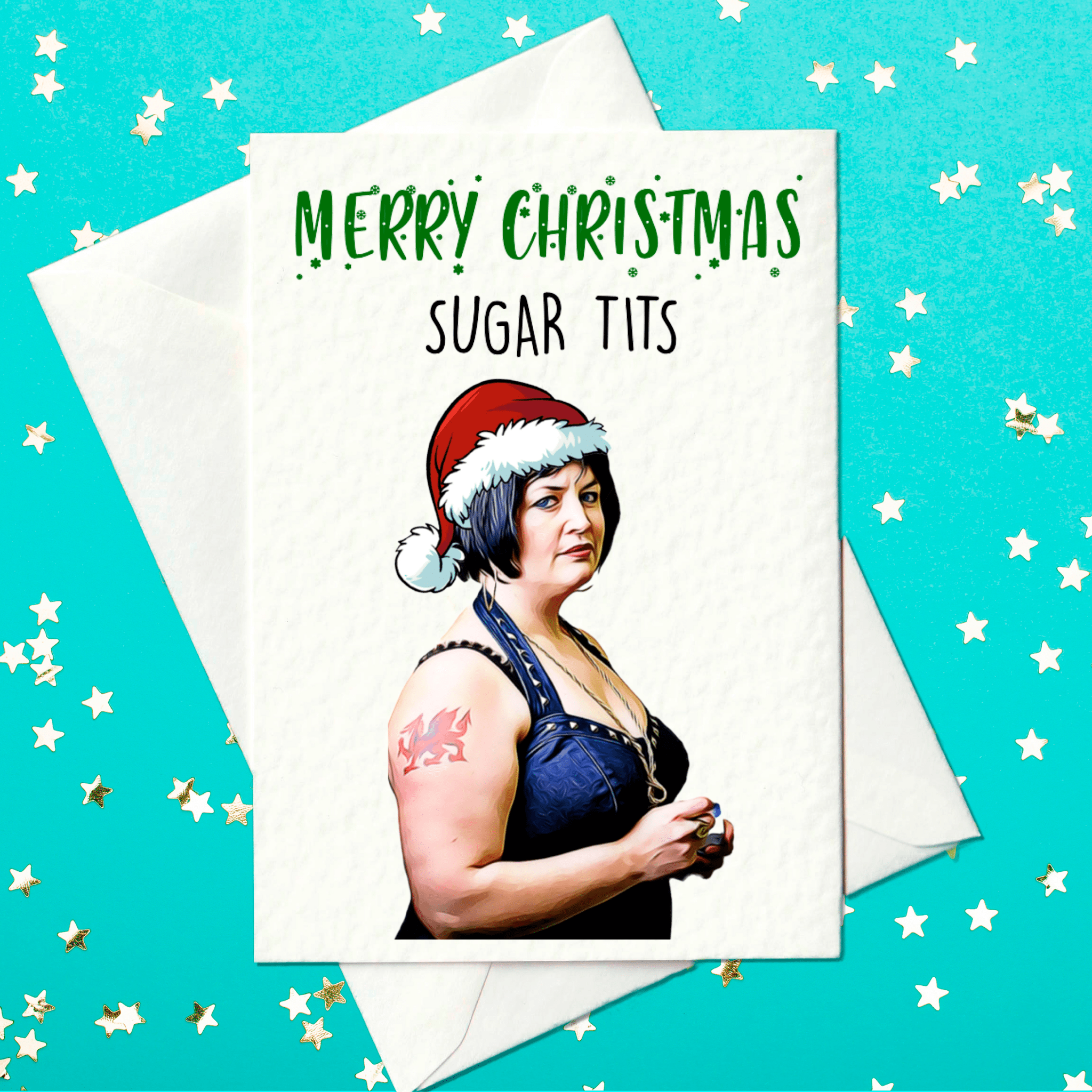 Nessa Christmas card - Gavin and Stacey
