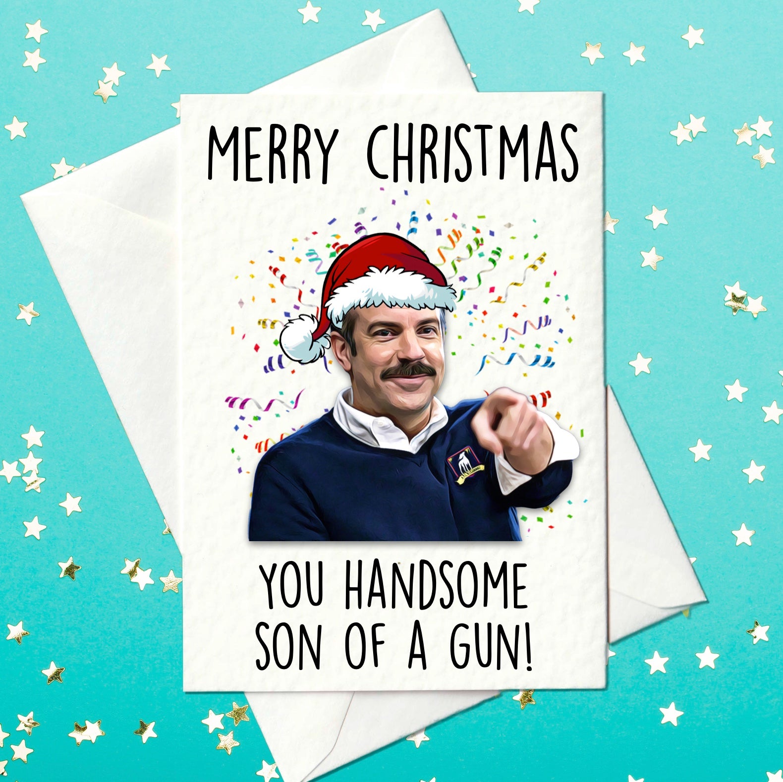 Ted Lasso Christmas cards