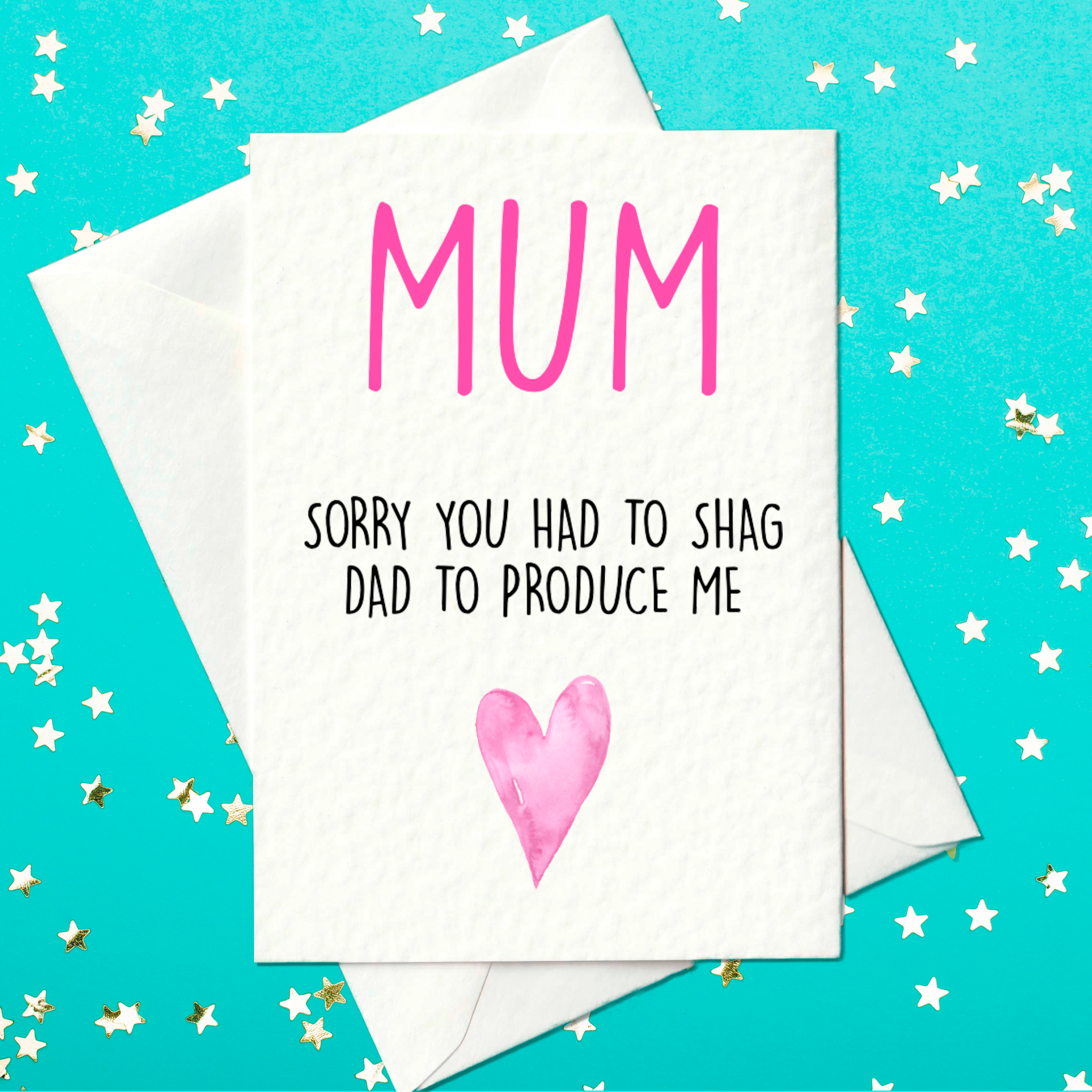 Mother's Day card - rude