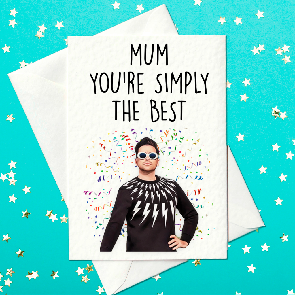 Mom You're Simply The Best - Schitt's Creek-Themed Mother's Day Card