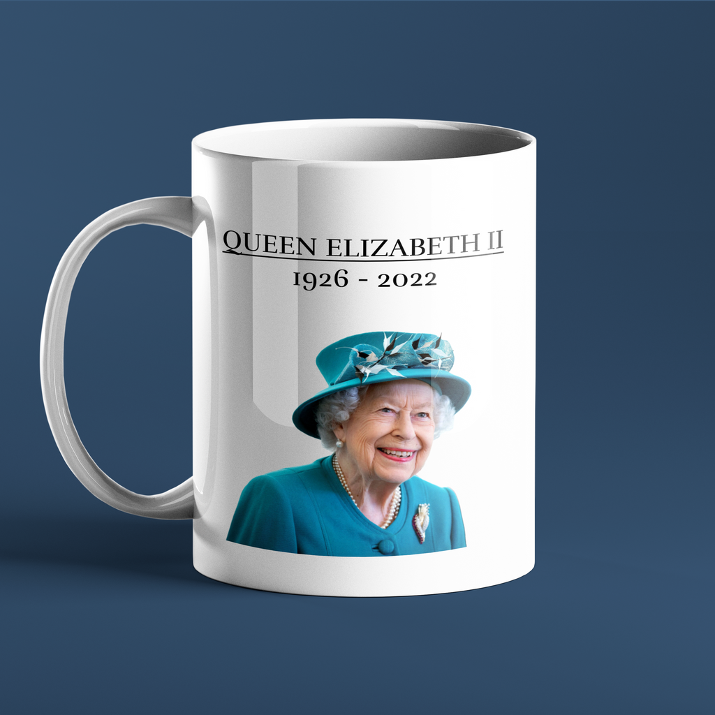 Queen Elizabeth II - 1926 - 2022 - Personalised Commemorative Mug