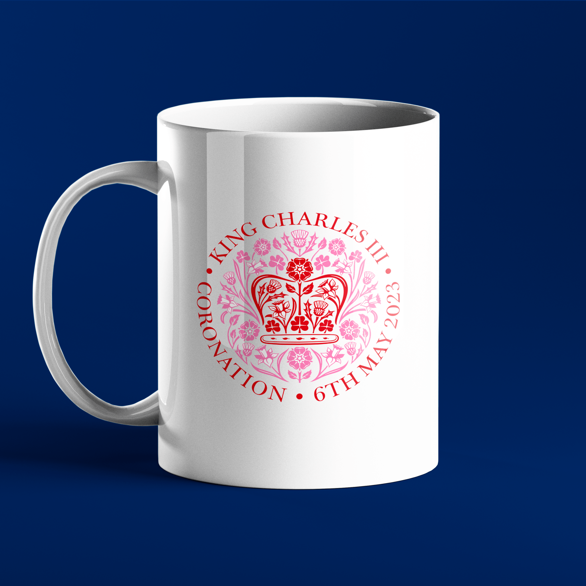 King Charles III coronation mug