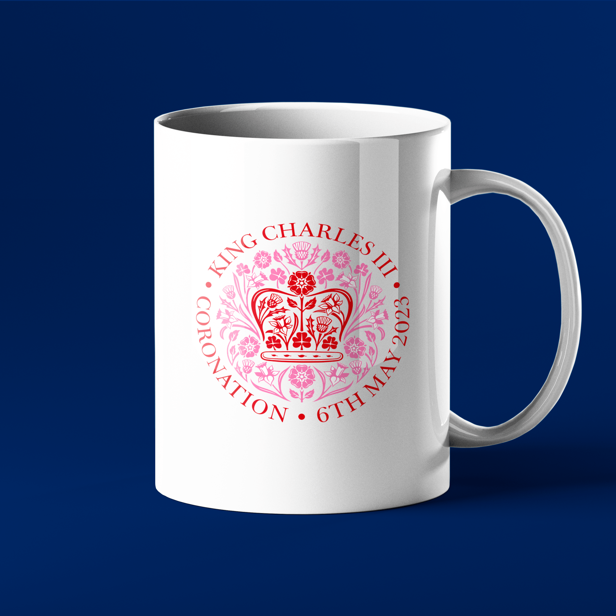 King Charles III coronation mug