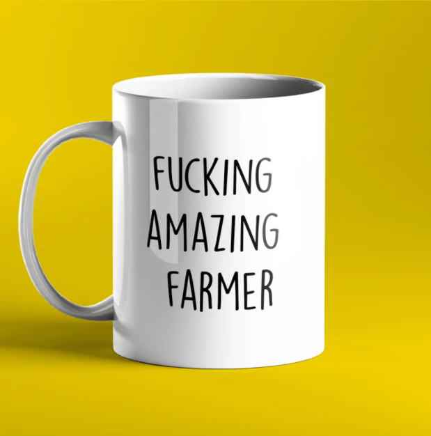 Fucking Amazing Farmer Gift Mug - Prickly Cards