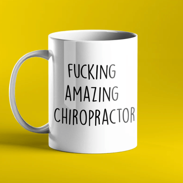 Fucking Amazing Chiropractor Mug - Prickly Cards