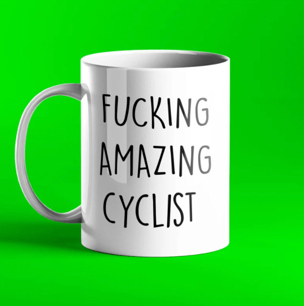 Fucking Amazing Cyclist Mug - Prickly Cards