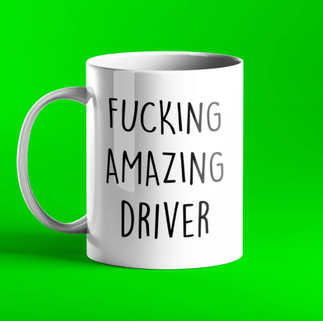 Fucking Amazing Driver Mug - Prickly Cards