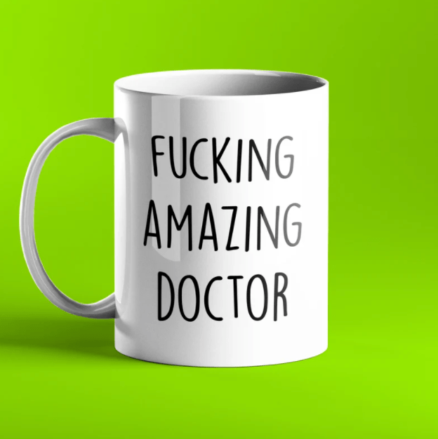 Fucking Amazing Doctor Gift Mug - Prickly Cards