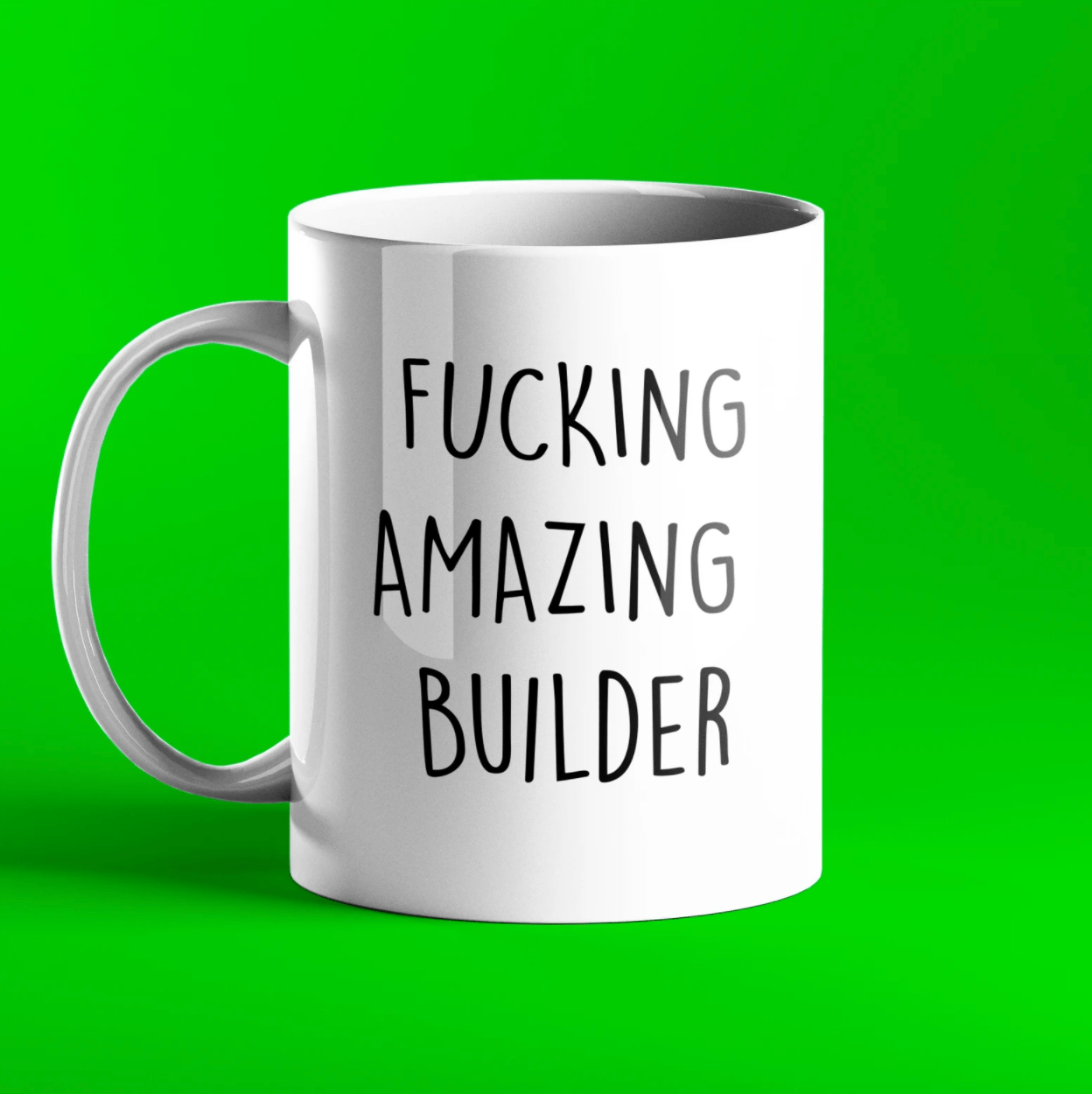 Fucking Amazing Builder Mug - Prickly Cards