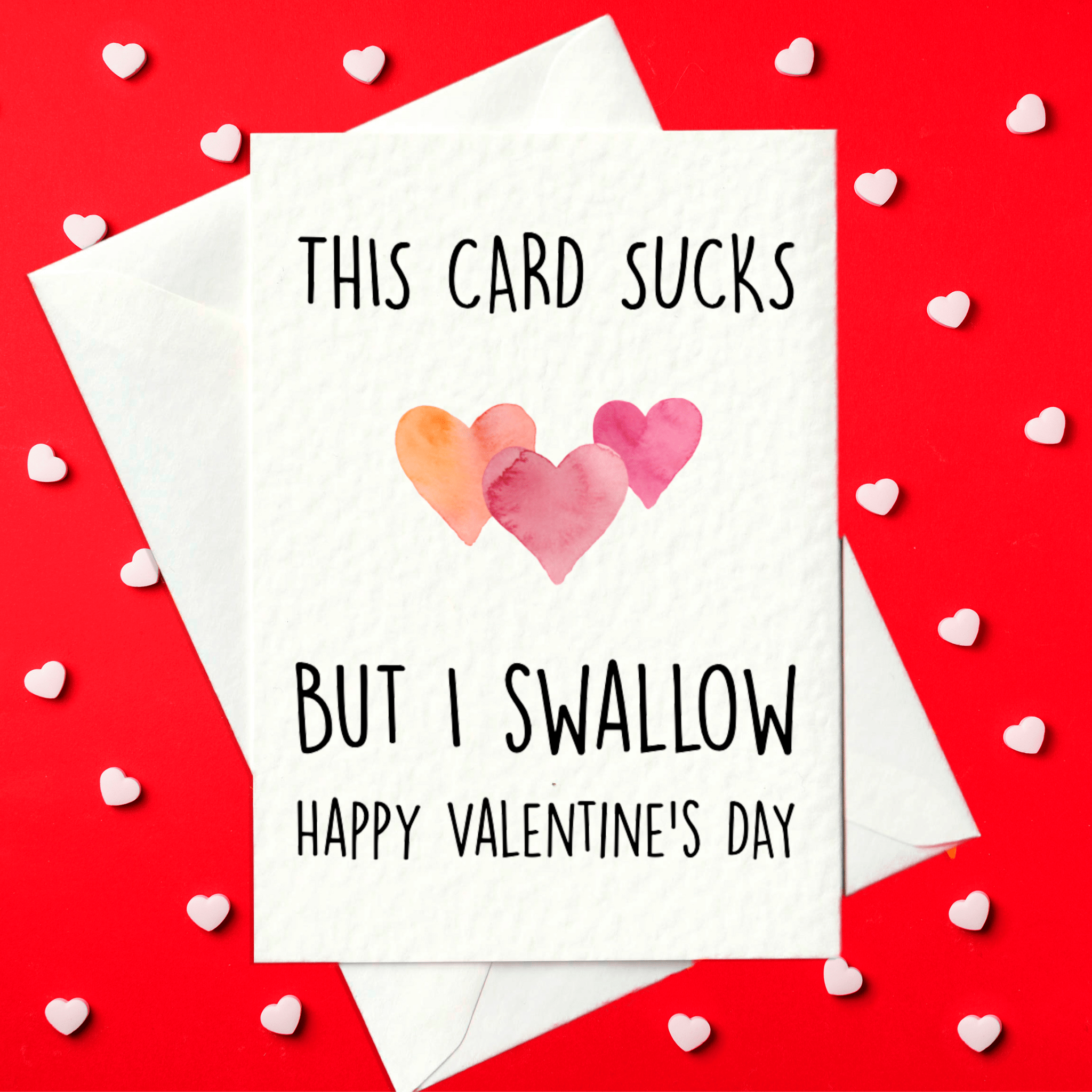 Rude, funny Valentine's Day card
