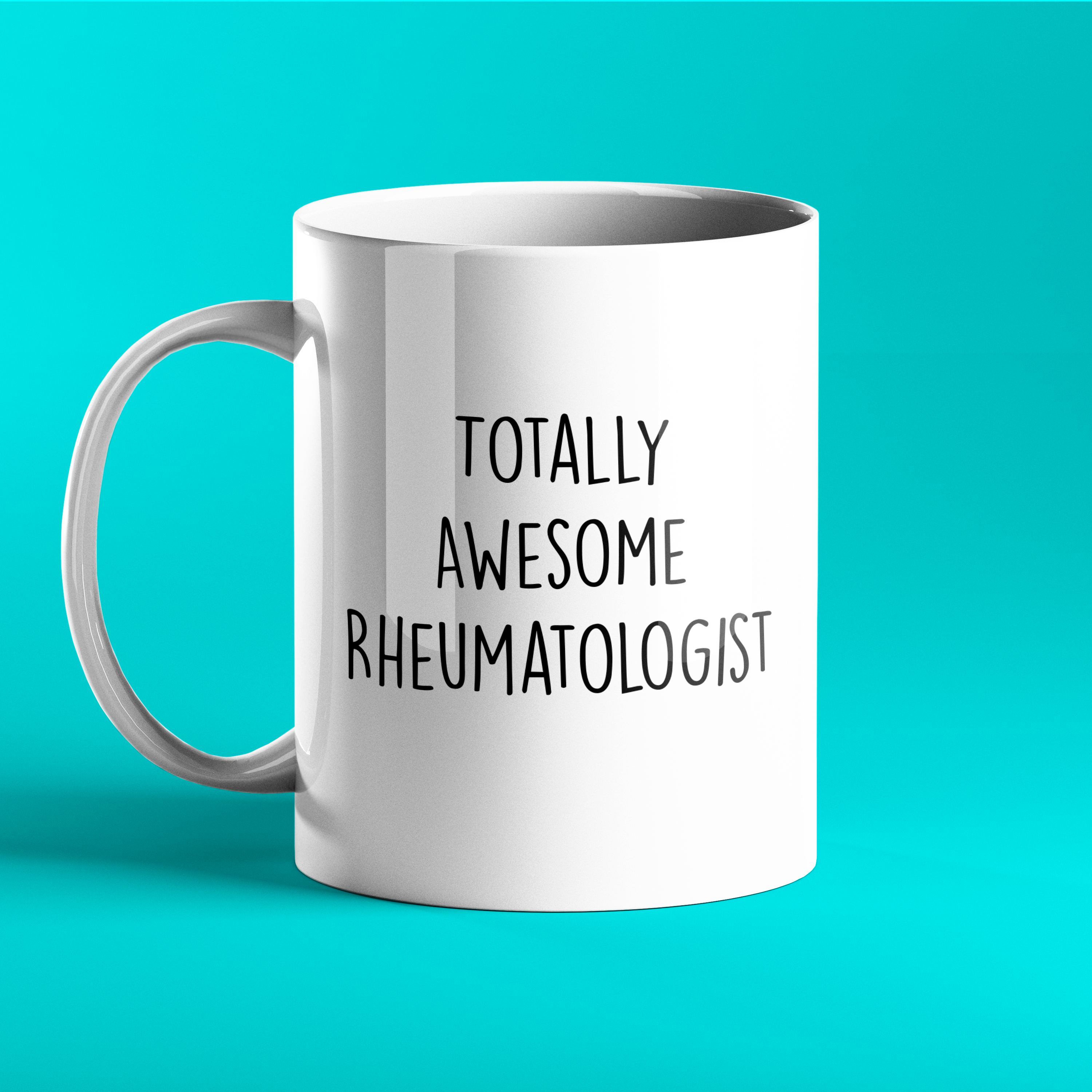 Personalised gift mug for rheumatologist