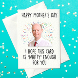 Happy Mother's Day - I Hope This Card is 'Whitty' Enough For You - Funny Mother's Day Card (A6)