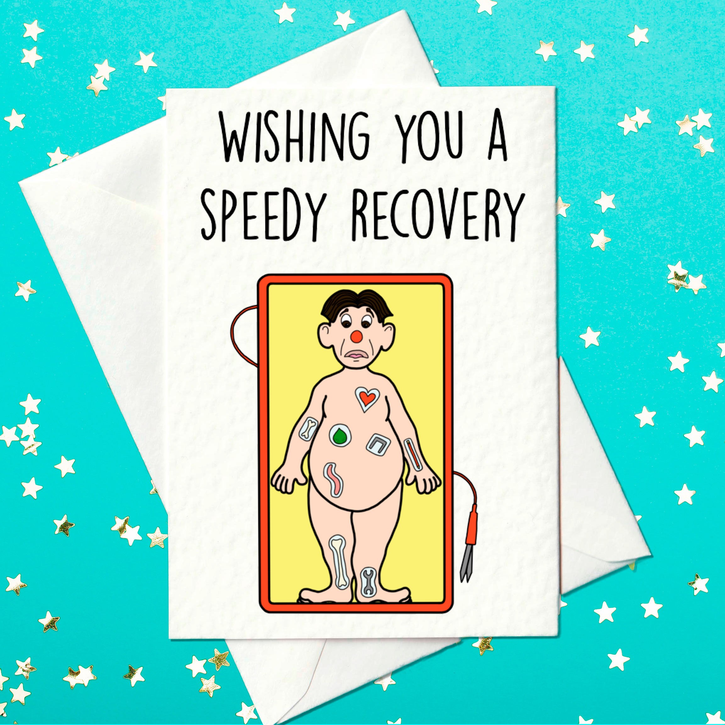 Get well soon card after operation