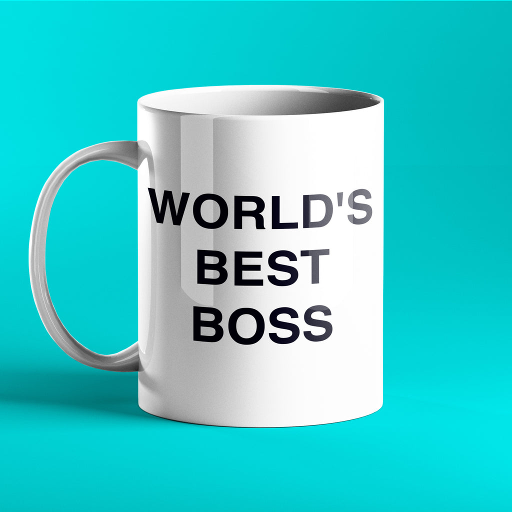World's Best Boss - Funny Personalised Mug
