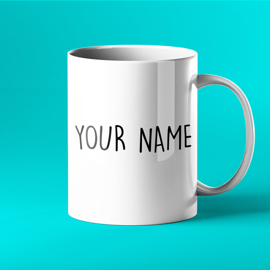 Personalised Hamilton mug - your name