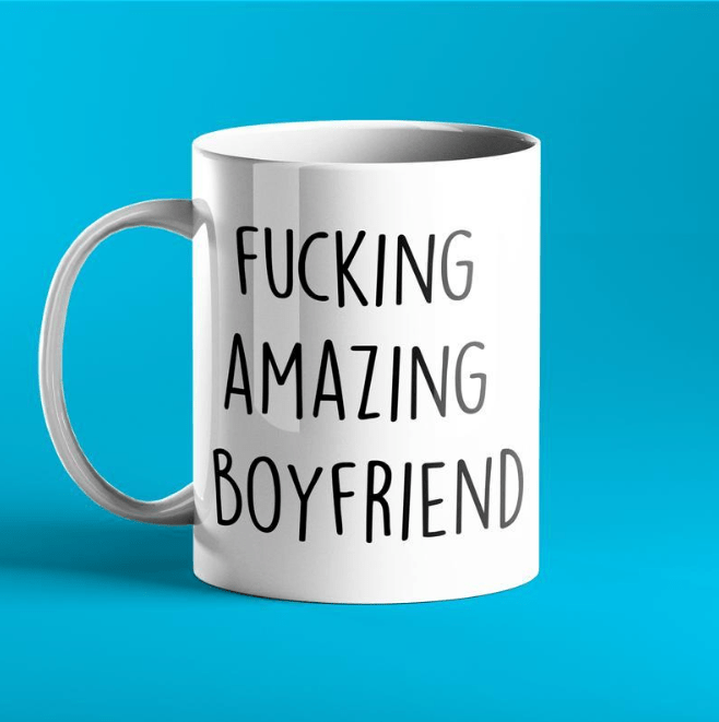 Fucking Amazing Boyfriend Mug - Prickly Cards