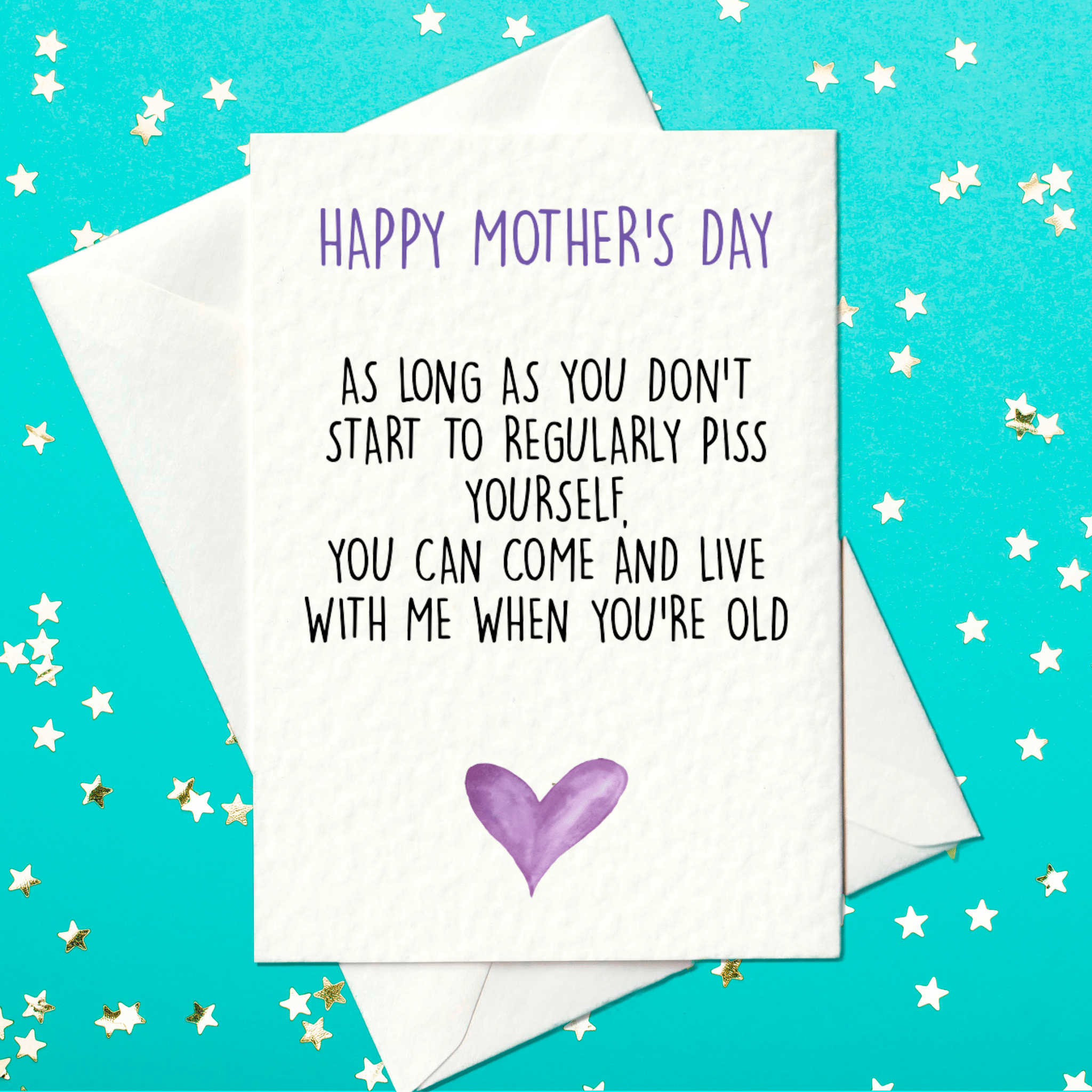 Mother's day rude card