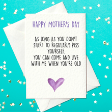 Load image into Gallery viewer, Happy Mother&#39;s Day... Funny Mother&#39;s Day Card (A6)