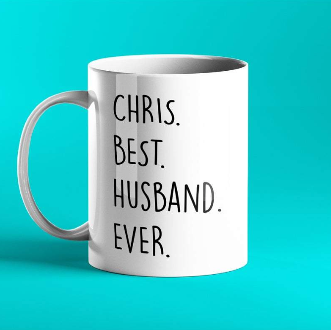 Best Husband Ever - Personalised Gift Mug