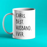 Best Husband Ever Personalised Gift Mug