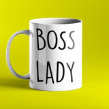 Boss Lady Personalised Gift Mug