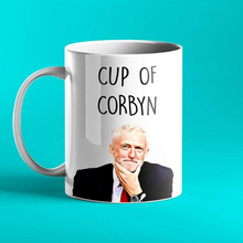 Load image into Gallery viewer, Cup of Corbyn - Jeremy Corbyn Gift Mug