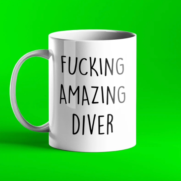 Fucking Amazing Diver Mug