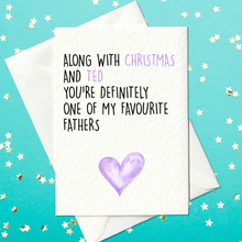 Load image into Gallery viewer, Funny Father&#39;s Day card favourite father