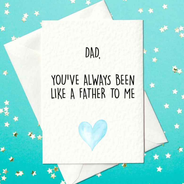 Funny Father's Day card from son or daughter