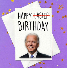 Load image into Gallery viewer, Funny US President Joe Biden birthday card