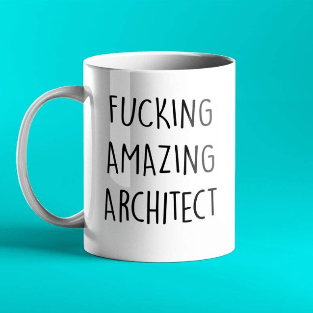 Fucking Amazing Architect Mug - Prickly Cards