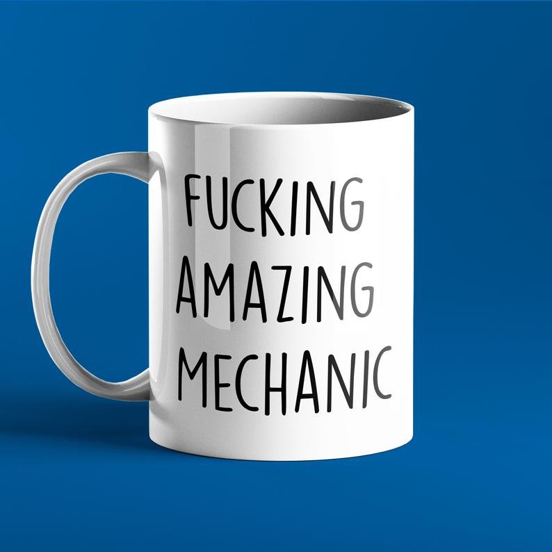 Fucking Amazing Mechanic Mug - Prickly Cards