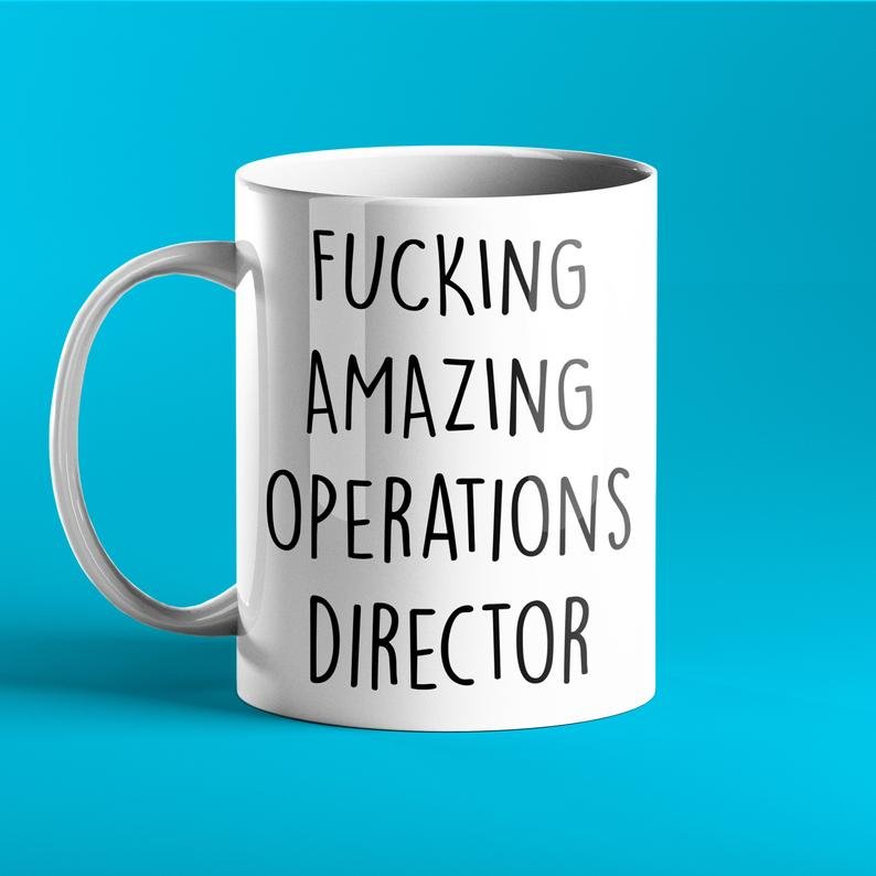 Fucking Amazing Operations Director Mug - Prickly Cards