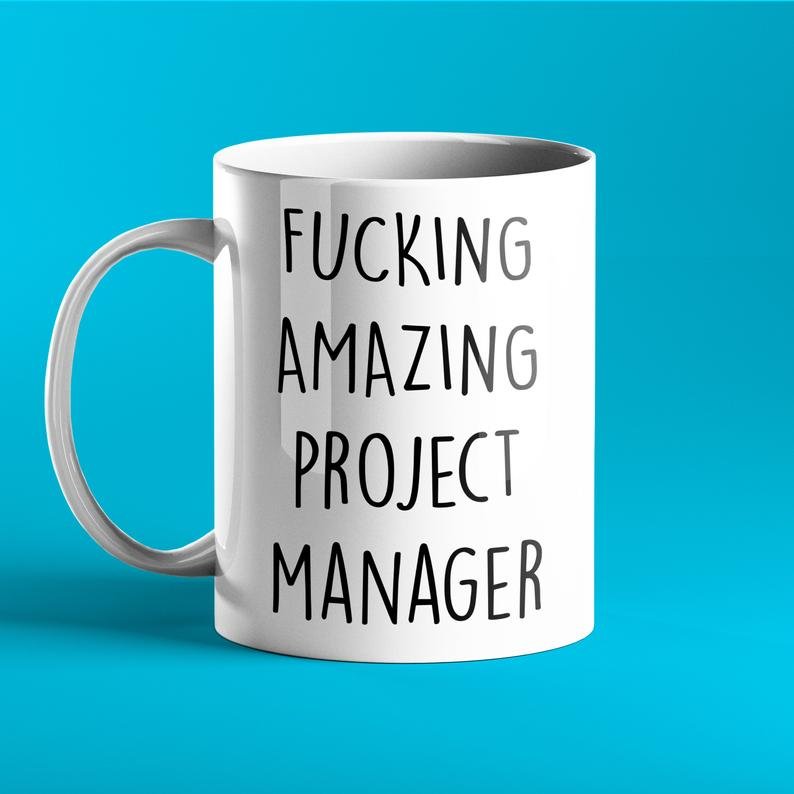 Fucking Amazing Project Manager Mug - Prickly Cards