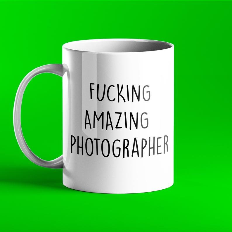 Fucking Amazing Photographer Mug - Prickly Cards