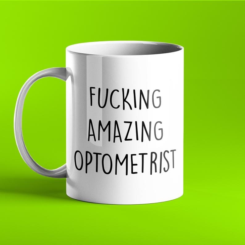 Fucking Amazing Optometrist Mug - Prickly Cards