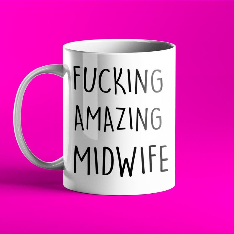 Fucking Amazing Midwife Mug - Prickly Cards