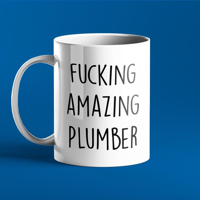 Fucking Amazing Plumber Mug - Prickly Cards