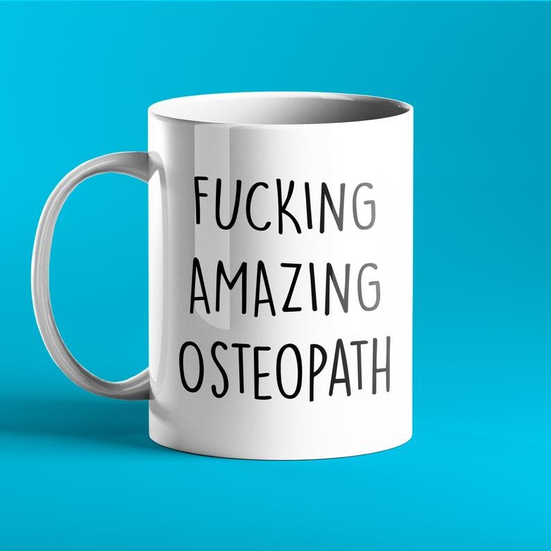 Fucking Amazing Osteopath Mug - Prickly Cards