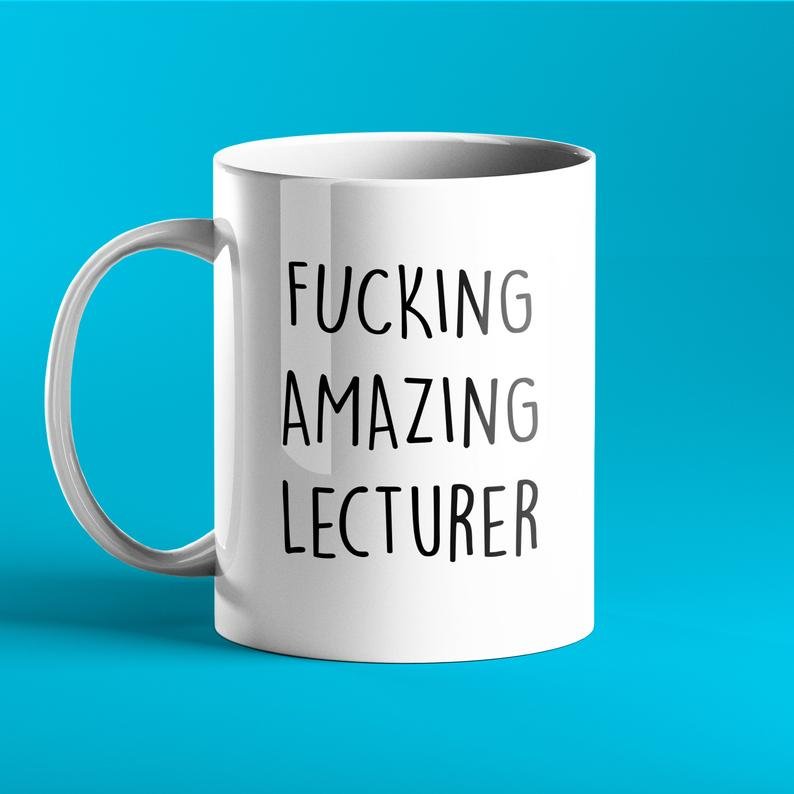 Fucking Amazing Lecturer Mug - Prickly Cards
