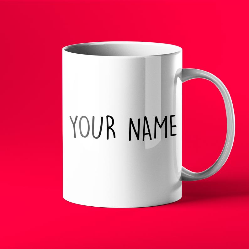 All I Want For Christmas Is Your Cock - Personalised, Rude Christmas Gift Mug - Prickly Cards