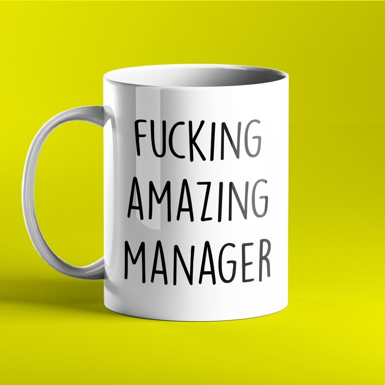 Fucking Amazing Manager Mug - Prickly Cards