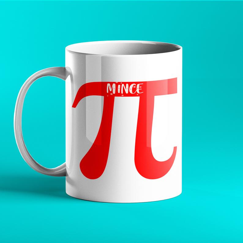 Mince Pi Christmas Mug - Great Secret Santa Gift - Prickly Cards