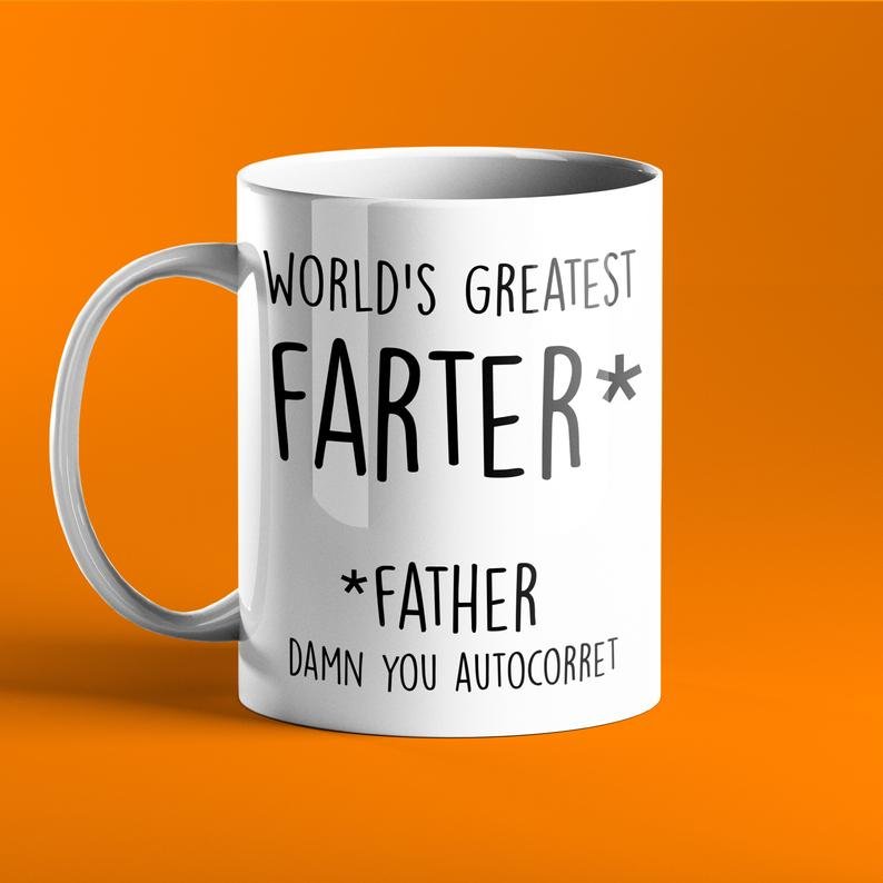 World's Greatest Farter Gift Mug - Funny Father's Day Gift - Prickly Cards
