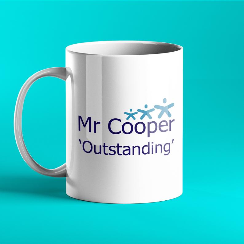 Personalised Teacher 'Outstanding' Gift Mug - Teacher Mug - Prickly Cards