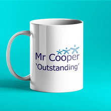 Load image into Gallery viewer, Personalised Teacher &#39;Outstanding&#39; Gift Mug - Teacher Mug