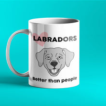 Load image into Gallery viewer, Personalised Labrador Dog Gift Mug