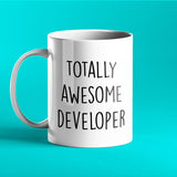 Totally Awesome Developer Personalised Gift Mug