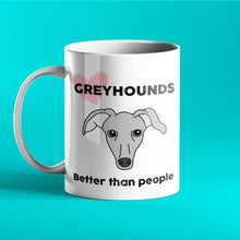 Load image into Gallery viewer, Personalised Greyhound Dog Gift Mug