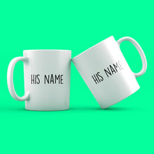 Load image into Gallery viewer, Personalised Gay Couple Mugs - Funny Valentine&#39;s Day Gift For Boyfriend